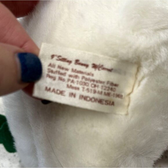 America Wego Vintage Sitting Bunny With Carrot 11.5" E1 109 Side Facing Easter - Picture 6 of 7